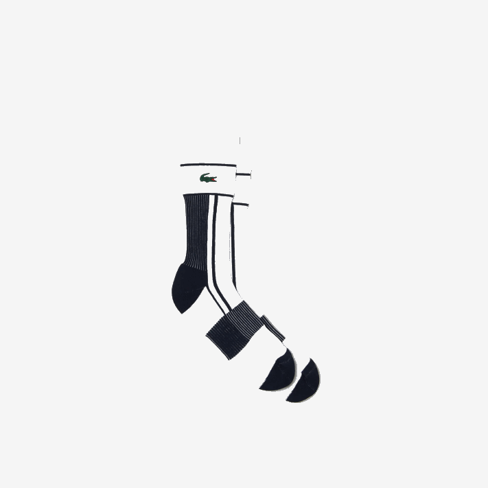 lacoste_meias_esportivas_homens_branco_azul_ui5_88bl517.png Lacoste meias esportivas homens branco azul ui5 88BL517 - Image 1