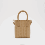 Lacoste mini bolsa com estampa de monograma mulheres viennois bege l01 88BL2790 - Image 2