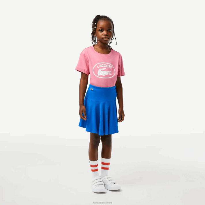 lacoste_mini_saia_elastica_garotas_azul_kxb_88bl3097.png Lacoste mini saia elástica garotas azul kxb 88BL3097 - Image 1