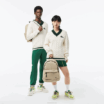 Lacoste mochila com compartimento para computador homens brindille l37 88BL1936