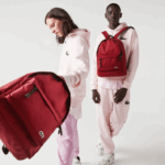 Lacoste mochila com compartimento para computador homens ciclismo vermelho 984 88BL1937