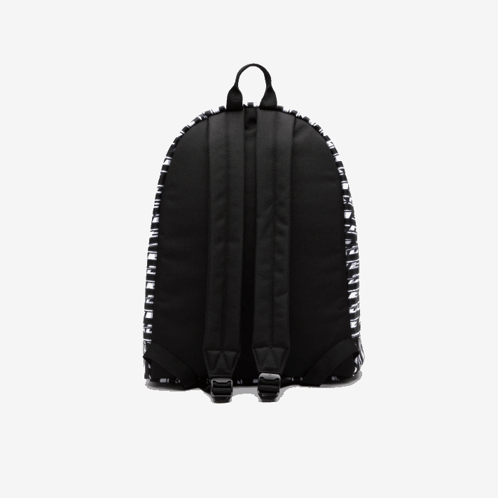 Lacoste mochila com estampa de logo neocroc homens mono noir blanc l57 88BL1942 - Image 3