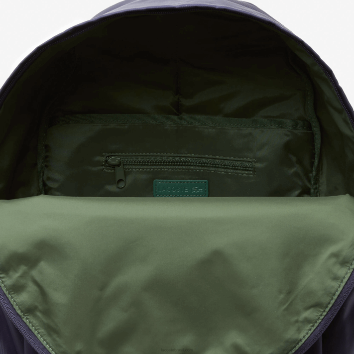 Lacoste mochila estampada em quadrinhos homens fuzileiro naval 166 marina k99 88BL2109 - Image 5
