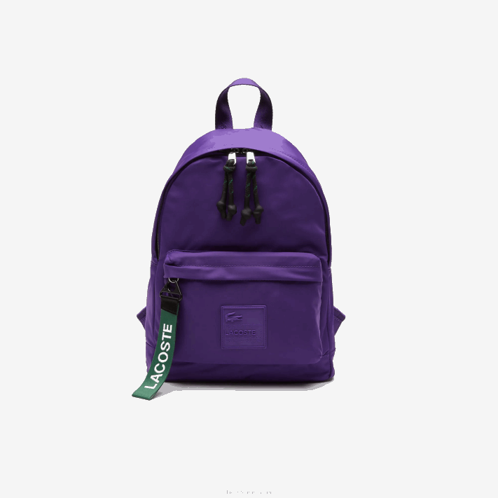 Lacoste mochila puller com patch de assinatura mulheres samui k66 88BL2862 - Image 3
