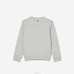 Lacoste moletom colorblock com marca contrastante crianças chine cinza cca 88BL3057 - Image 2