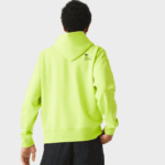 Lacoste moletom com capuz solto homens amarelo 90v 88BL1054 - Image 3