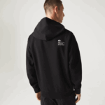 Lacoste moletom com capuz solto homens preto 031 88BL1053 - Image 3