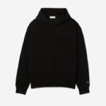 Lacoste moletom com capuz solto homens preto 031 88BL1053 - Image 4