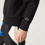 Lacoste moletom com capuz solto homens preto 031 88BL1053 - Image 6