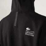 Lacoste moletom com capuz solto homens preto 031 88BL1053 - Image 7
