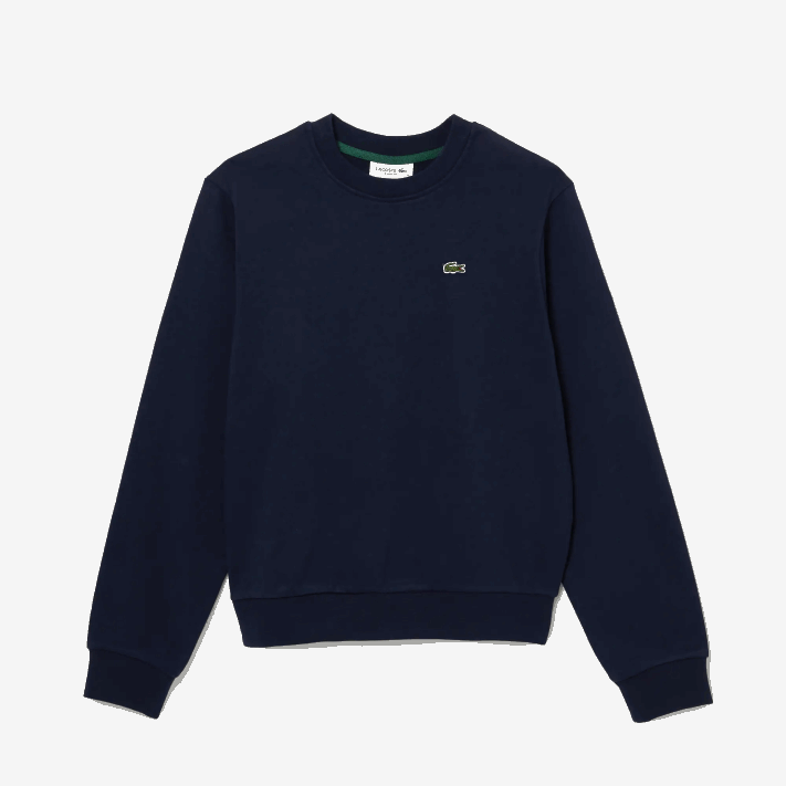 Lacoste moletom de lã não escovado homens azul marinho 166 88BL2460 - Image 1