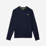 Lacoste moletom de tênis estampado esporte homens azul marinho 166 88BL1055 - Image 5