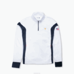Lacoste moletom esporte homens branco azul marinho 0l3 88BL369