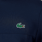Lacoste moletom esportivo gola com zíper elástico homens azul marinho 166 88BL980 - Image 7