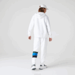 Lacoste moletom esportivo leve bimatéria homens branco 800 88BL948 - Image 3