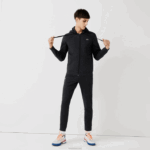Lacoste moletom esportivo leve bimatéria homens cinza h88 88BL1126