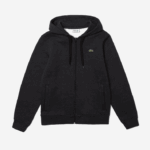 Lacoste moletom esportivo leve bimatéria homens cinza h88 88BL1126 - Image 5