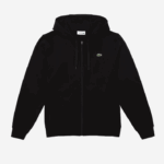Lacoste moletom esportivo leve bimatéria homens preto c31 88BL947 - Image 5