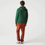 Lacoste moletom esportivo leve bimatéria homens verde s30 88BL1163 - Image 3