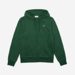 Lacoste moletom esportivo leve bimatéria homens verde s30 88BL1163 - Image 5