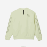 Lacoste moletom piquê solto homens amarelo 6gd 88BL1000 - Image 5