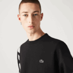 Lacoste moletom piquê solto homens preto 031 88BL999 - Image 7