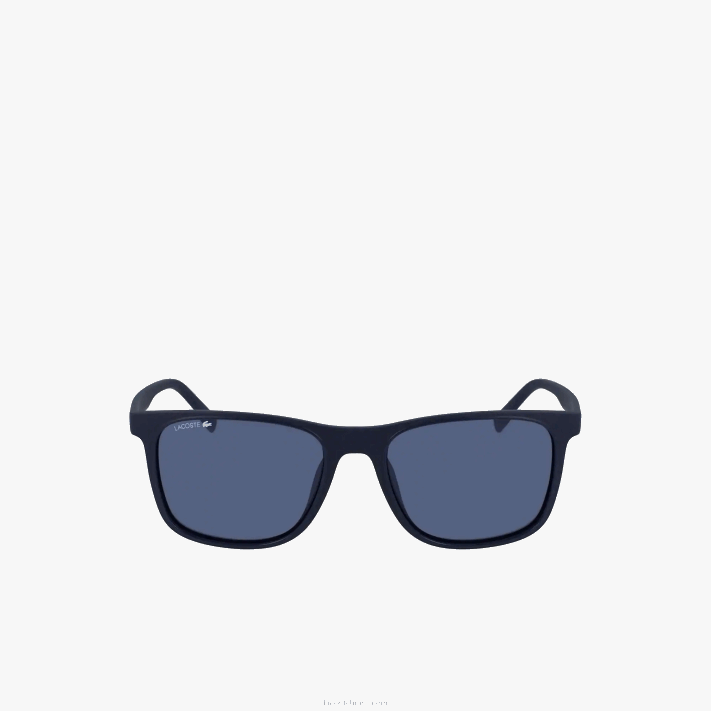 Lacoste óculos de sol de forma quadrada homens azul 424 88BL2328 - Image 1