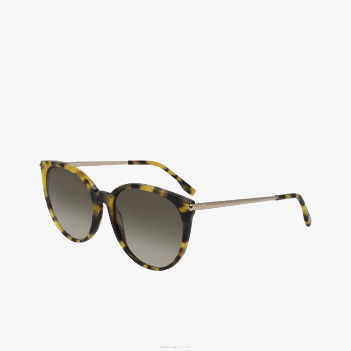 Lacoste óculos de sol la piquee de acetato oval homens havana brn 214 88BL2201 - Image 2