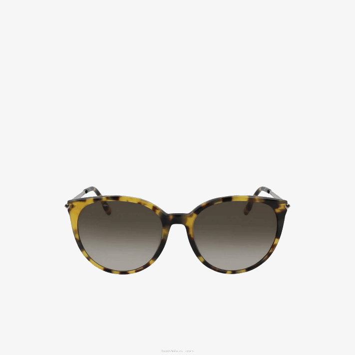 Lacoste óculos de sol la piquee de acetato oval homens havana brn 214 88BL2201 - Image 1