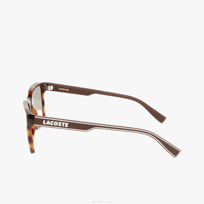 Lacoste óculos de sol retangular linha ativa homens havana escura 230 88BL2282 - Image 3