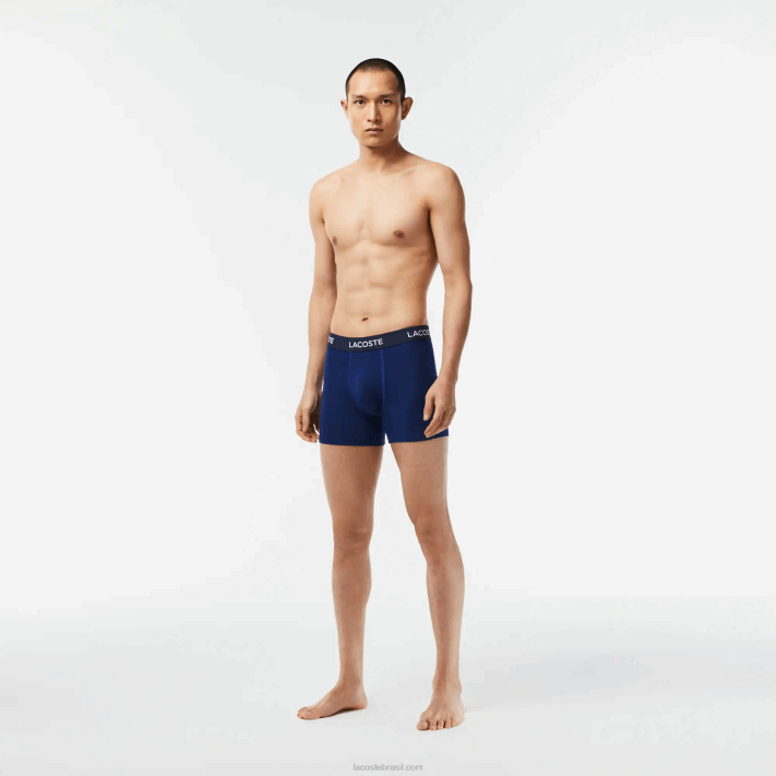 lacoste_pacote_com_5_boxers_de_cintura_com_logo_homens_azul_marinho_f9f_88bl1398.png Lacoste Pacote com 5 boxers de cintura com logo homens azul marinho f9f 88BL1398 - Image 1
