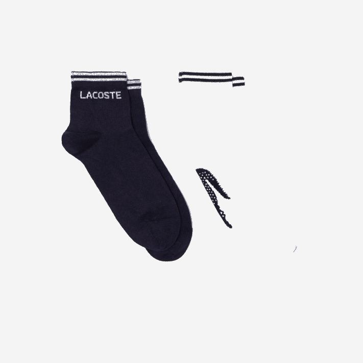 lacoste_pacote_com_duas_meias_esportivas_de_algodao_decotadas_homens_azul_marinho_branco_525_88bl1673.png Lacoste pacote com duas meias esportivas de algodão decotadas homens azul marinho branco 525 88BL1673 - Image 1