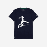 Lacoste pacote esportivo x novak djokovic homens azul marinho 166 88BL1484 - Image 5