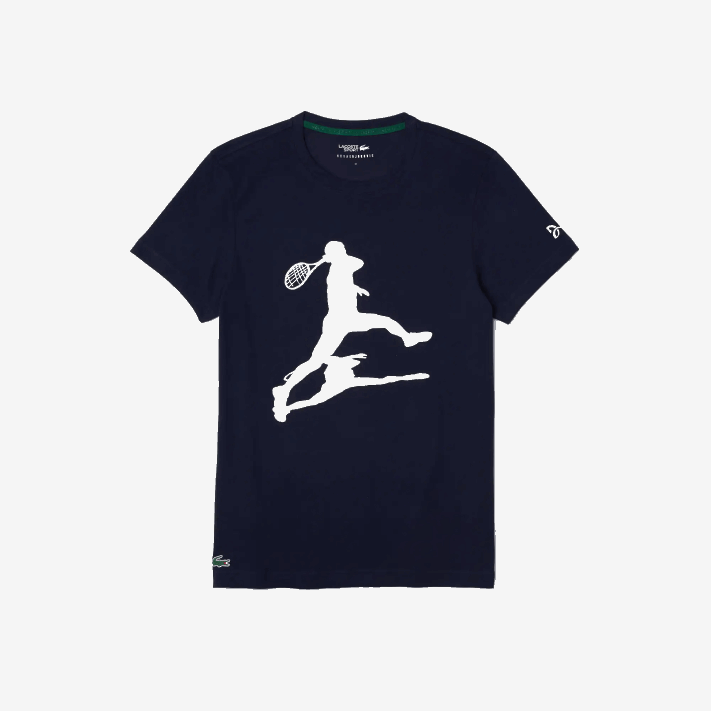 Lacoste pacote esportivo x novak djokovic homens azul marinho 166 88BL1484 - Image 5