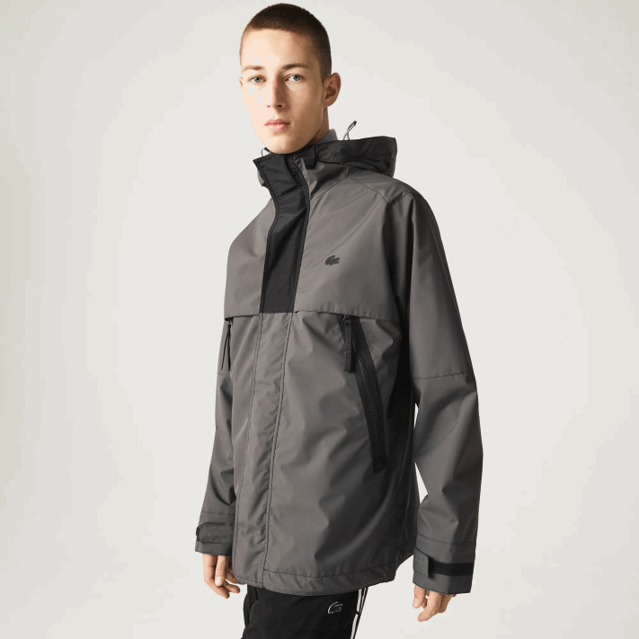 lacoste_parka_repelente_de_agua_homens_preto_031_88bl1257.png Lacoste parka repelente de água homens preto 031 88BL1257 - Image 1