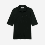 Lacoste polo de algodão flexível slim fit mulheres preto 031 88BL2515 - Image 4