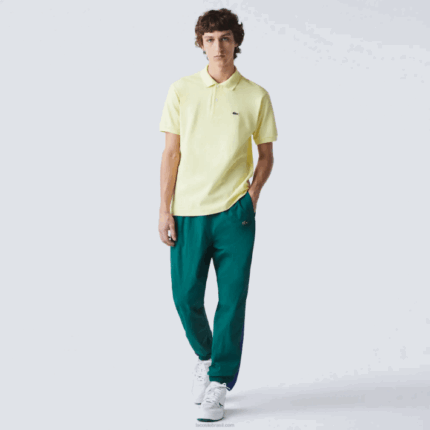 Lacoste polo l.12.12 original homens amarelo 2bs 88BL809