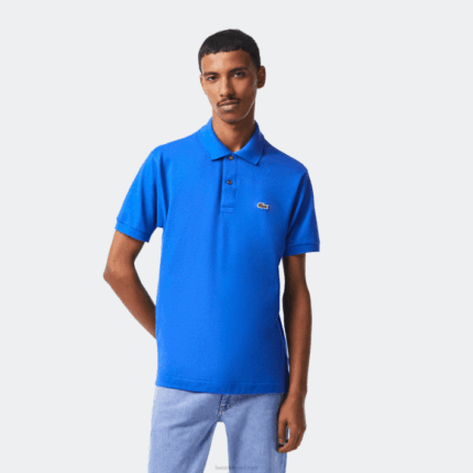 Lacoste polo l.12.12 original homens azul kxb 88BL191