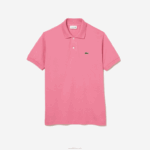 Lacoste polo l.12.12 original homens rosa 2r3 88BL211 - Image 3