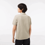 Lacoste polo mesclado original l.12.12 homens bege kd4 88BL167 - Image 2
