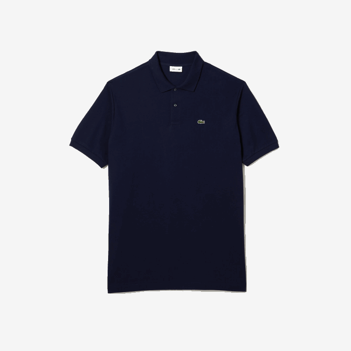 Lacoste polo petit piquet de algodão - plus size - alto homens azul marinho 166 88BL189 - Image 5