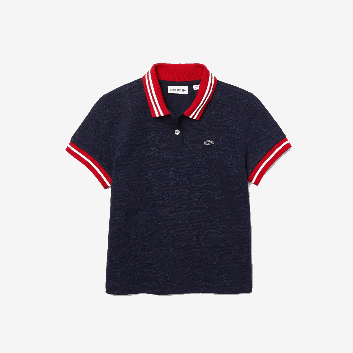 lacoste_polo_pique_bordado_crocodilo_garotas_azul_marinho_vermelho_branco_gtf_88bl3164.png Lacoste polo piqué bordado crocodilo garotas azul marinho vermelho branco gtf 88BL3164 - Image 1
