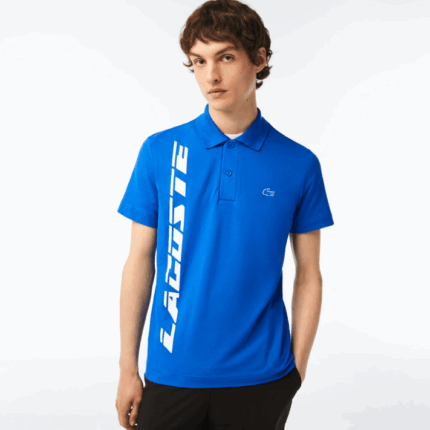 Lacoste polo piquet regular fit da marca homens azul k1q 88BL625