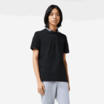 Lacoste polo piquet stretch slim fit da marca homens preto 031 88BL777 - Image 2