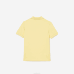 Lacoste polo regular fit petit piquet crianças amarelo 107 88BL3131 - Image 5