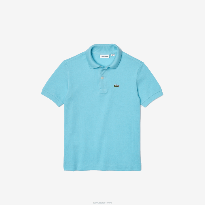 lacoste_polo_regular_fit_petit_piquet_criancas_azul_3n0_88bl3117.png Lacoste polo regular fit petit piquet crianças azul 3n0 88BL3117 - Image 1