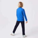 Lacoste polo regular fit petit piquet crianças azul k1q 88BL2943 - Image 2