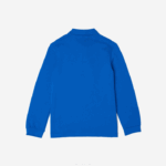 Lacoste polo regular fit petit piquet crianças azul k1q 88BL2943 - Image 4