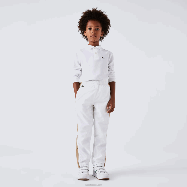 lacoste_polo_regular_fit_petit_piquet_criancas_branco_001_88bl2944.png Lacoste polo regular fit petit piquet crianças branco 001 88BL2944 - Image 1