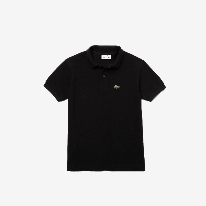 lacoste_polo_regular_fit_petit_piquet_criancas_preto_031_88bl3001.png Lacoste polo regular fit petit piquet crianças preto 031 88BL3001 - Image 1